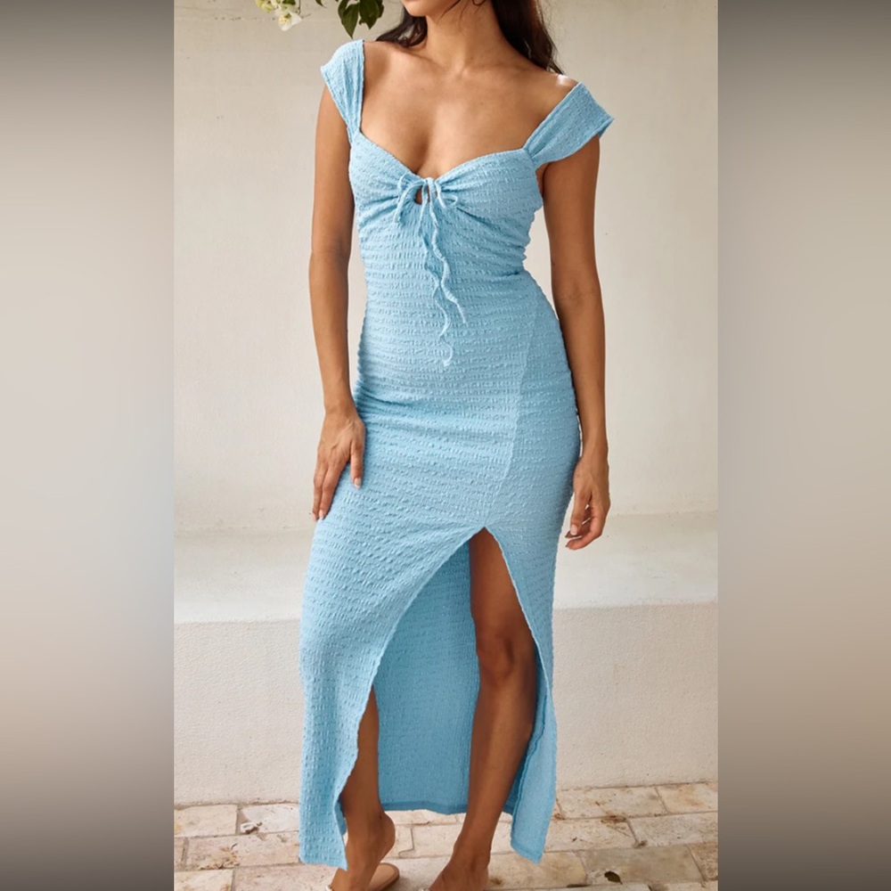 Blue hello Molly dress